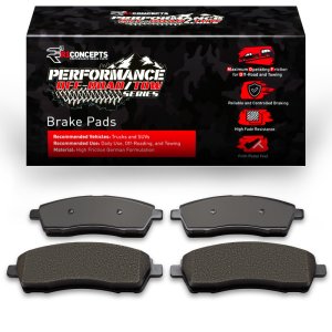 Ford F-350 Super Duty Brake Pads - Rear - R1 Concepts - Off-Road/Tow - `99-`05 Ford F-350 Super Duty Brake Pads - Rear - R1 Concepts - Off-Road/Tow - `99-`05